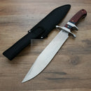 Frost Cutlery Bowie Fixed Knife 10" Stainless Clip Point Blade Frostwood Handle 18316FW -Frost Cutlery - Survivor Hand Precision Knives & Outdoor Gear Store