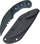 TOPS Devils Claw Fixed Knife 2.75" 1095HC Steel Blade Black / Blue G-10 Handle DEVCL01 -TOPS - Survivor Hand Precision Knives & Outdoor Gear Store
