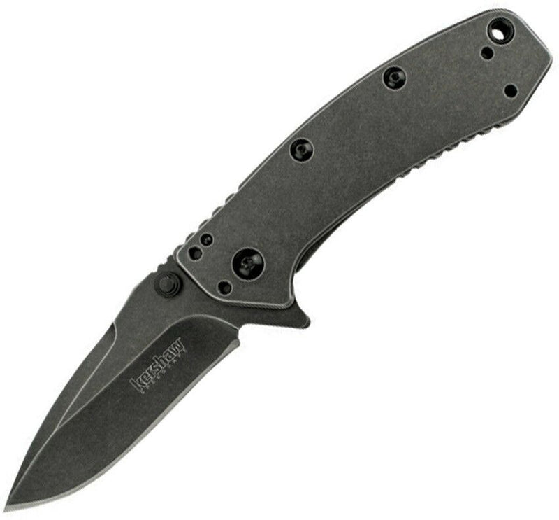 Kershaw Cryo Hinderer Framelock Folding Knife 2.75" 8Cr13MoV Steel Blade Stainless Handle KS1555BW -Kershaw - Survivor Hand Precision Knives & Outdoor Gear Store