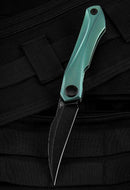 Bestech Knives Ivy Folding Knife 3" S35VN Steel Blade Green Titanium Handle KT2004E -Bestech Knives - Survivor Hand Precision Knives & Outdoor Gear Store