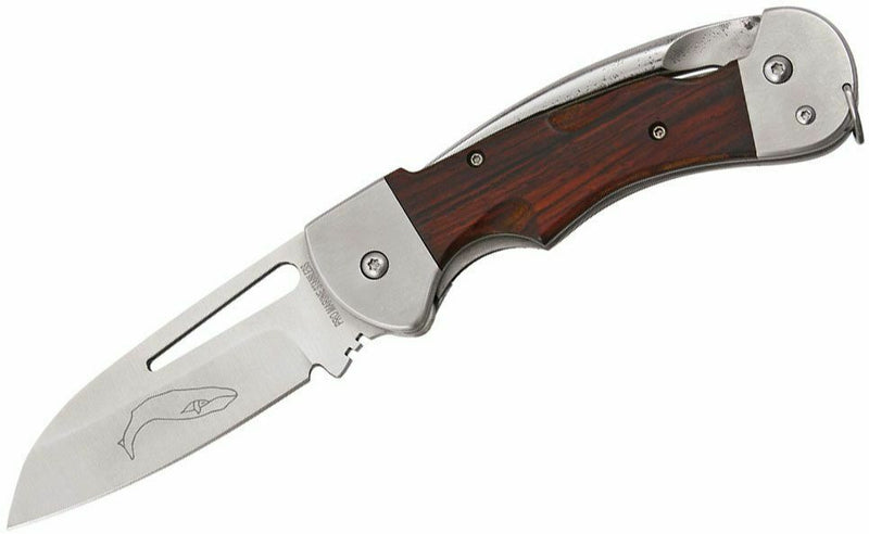 Myerchin Generation 2 Captain Folding Knife 2.5" Stainless Steel Blade Hardwood Handle BW300 -Myerchin - Survivor Hand Precision Knives & Outdoor Gear Store