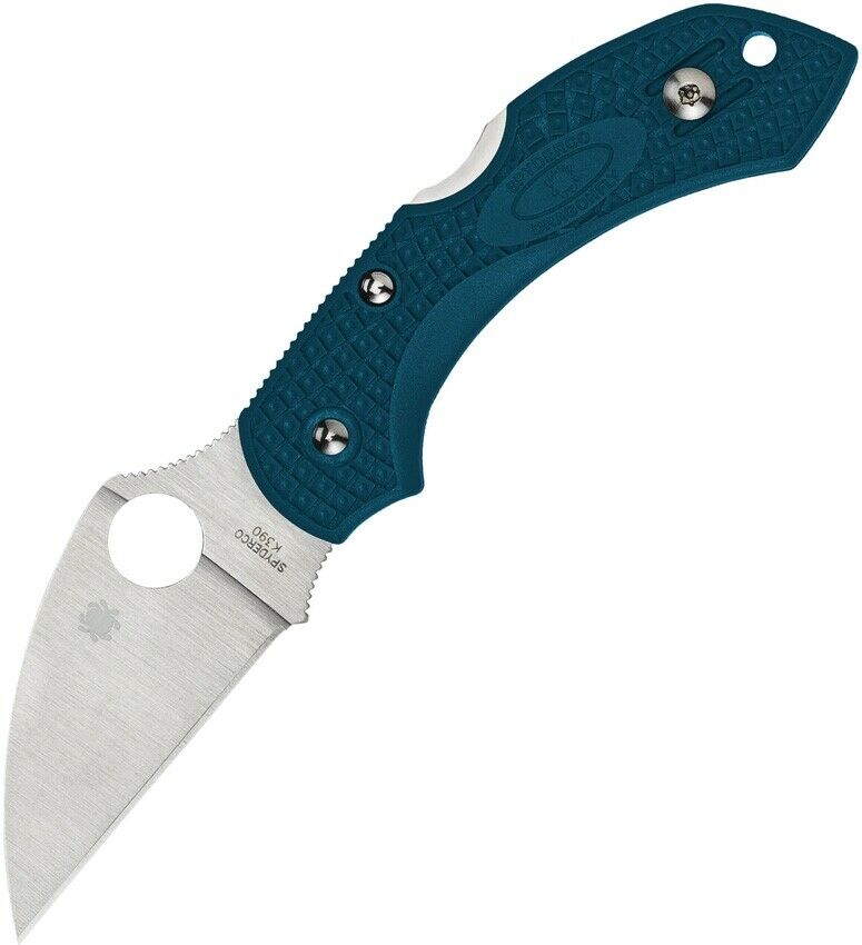 Spyderco Dragonfly 2 Lock Folding Knife 2.28" K390 Tool Steel Blade Blue FRN Handle 28FP2WK390 -Spyderco - Survivor Hand Precision Knives & Outdoor Gear Store