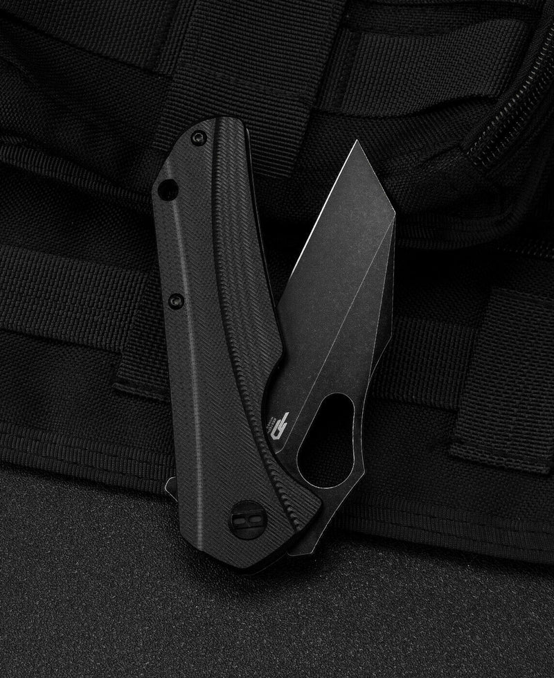 Bestech Knives Operator Folding Knife 3.5" D2 Tool Steel Blade Black G10 Handle G36B -Bestech Knives - Survivor Hand Precision Knives & Outdoor Gear Store