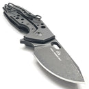 Fox Suru Framelock Folding Knife 2.25" N690 Steel Blade Black Aluminum Handle 526ALB -Fox - Survivor Hand Precision Knives & Outdoor Gear Store