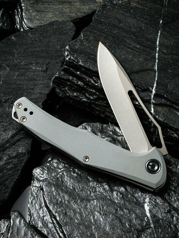 Civivi Fracture Liner Folding Knife 3.35" 8Cr14MoV Steel Blade Gray G10 Handle C2009B -Civivi - Survivor Hand Precision Knives & Outdoor Gear Store