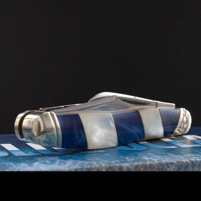 Rough Ryder Stockman Pocket Knife Stainless Steel Blades Mother Of Pearl/Acrylic Handle 2024 -Rough Ryder - Survivor Hand Precision Knives & Outdoor Gear Store