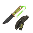 TOPS Lite Trekker Survival Fixed Knife 4.25" 1095HC Steel Full Blade Micarta / Green Composition TLT01SG -TOPS - Survivor Hand Precision Knives & Outdoor Gear Store
