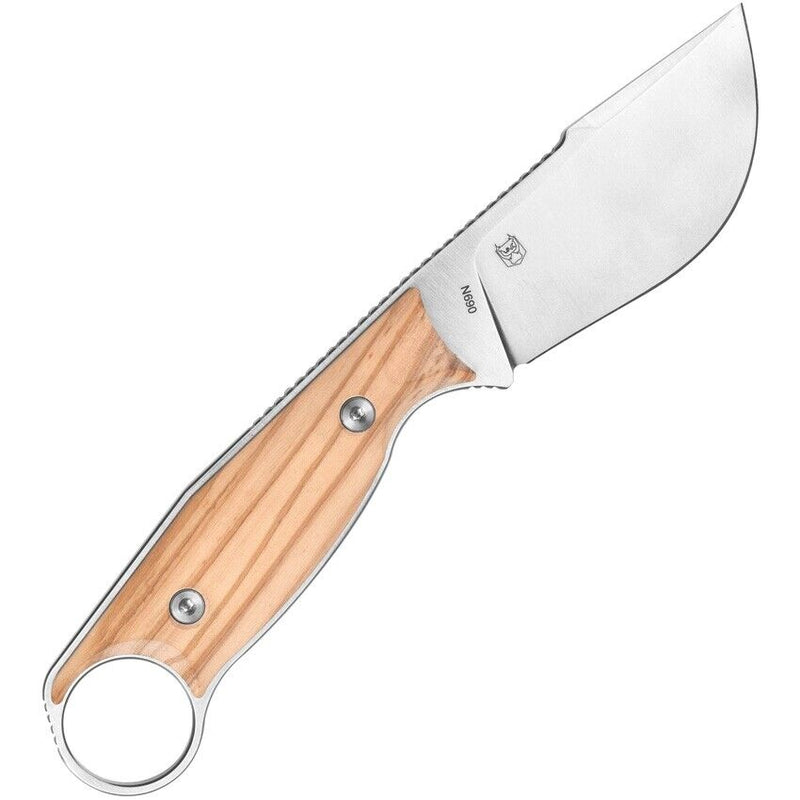 Real Steel Furrier Fixed Knife 3" Bohler N690 Steel Harpoon Blade Olive Wood Handle 3612W -Real Steel - Survivor Hand Precision Knives & Outdoor Gear Store