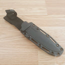 Cold Steel SRK Compact Fixed Knife 5" Black Tuff-Ex Coated SK5 Carbon Steel Clip Point Blade OD Green Kray-Ex Handle 49LCKDODBK -Cold Steel - Survivor Hand Precision Knives & Outdoor Gear Store