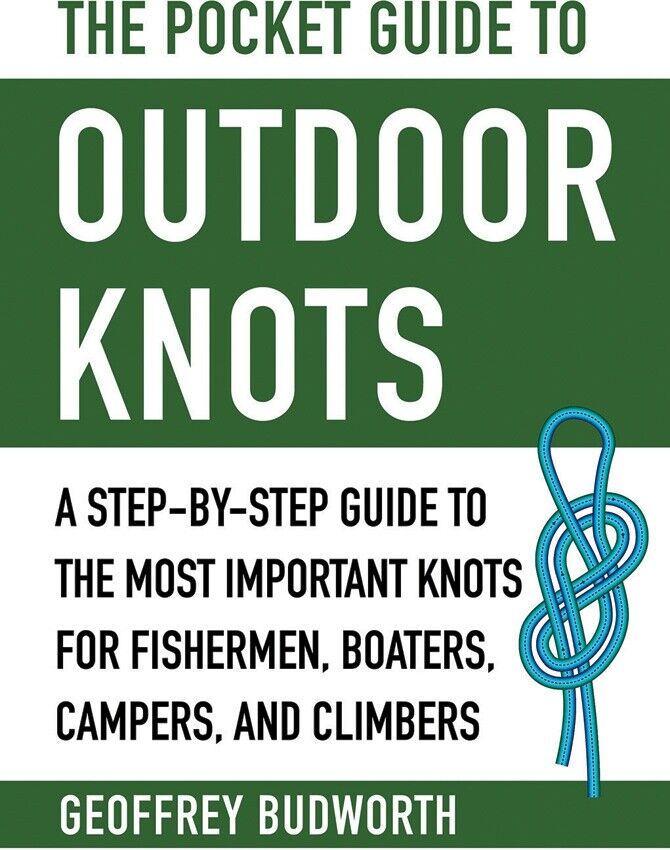 Pocket Guide Outdoor Knots Book Step-By-Step For Camp Fisherman Boaters Climbers 419 -Books - Survivor Hand Precision Knives & Outdoor Gear Store