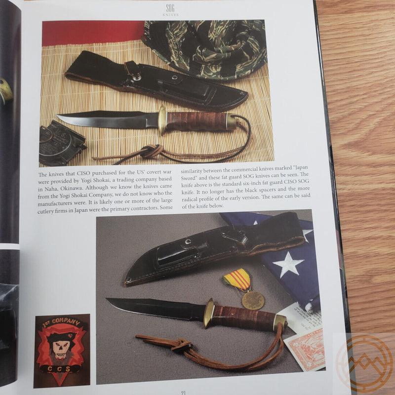 SOG Knives And More From America's War In Southeast Asia Book Identify Genuine 440 -Books - Survivor Hand Precision Knives & Outdoor Gear Store