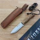 Joker Ember Bushcraft Fixed Knife 4" 14C28N Sandvik Steel Full Tang Blade Walnut Handle CN122 -Joker - Survivor Hand Precision Knives & Outdoor Gear Store