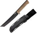Cold Steel Recon Fixed Knife 7" Black Powder Coated SK5 Carbon Steel Tanto Blade Desert Tan Kray-Ex Handle 49LRTDTBK -Cold Steel - Survivor Hand Precision Knives & Outdoor Gear Store