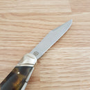 Rough Ryder Stockman Pocket Knife Stainless Steel Blades Imitation Tortoise Shell Handle 2439 -Rough Ryder - Survivor Hand Precision Knives & Outdoor Gear Store