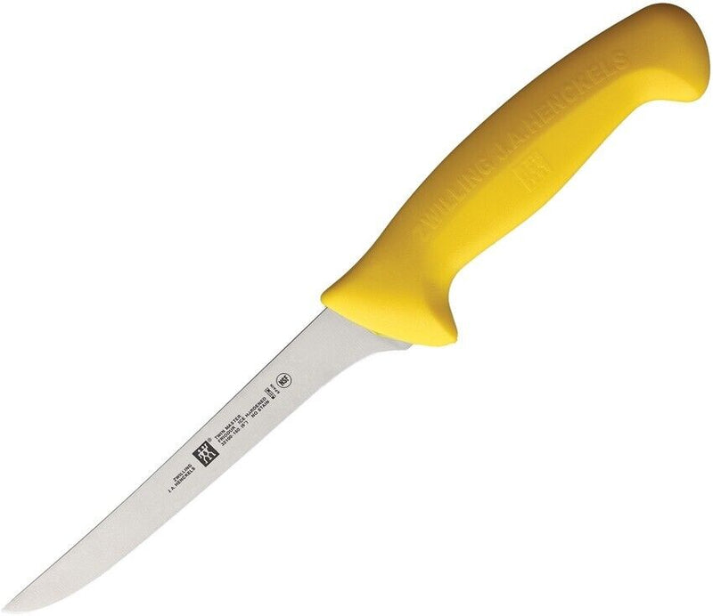 Henckels Zwilling Kitchen Twin Master Boning Knife 6" Stainless Steel Blade Yellow Plastic Handle 32100160 -Henckels Zwilling - Survivor Hand Precision Knives & Outdoor Gear Store