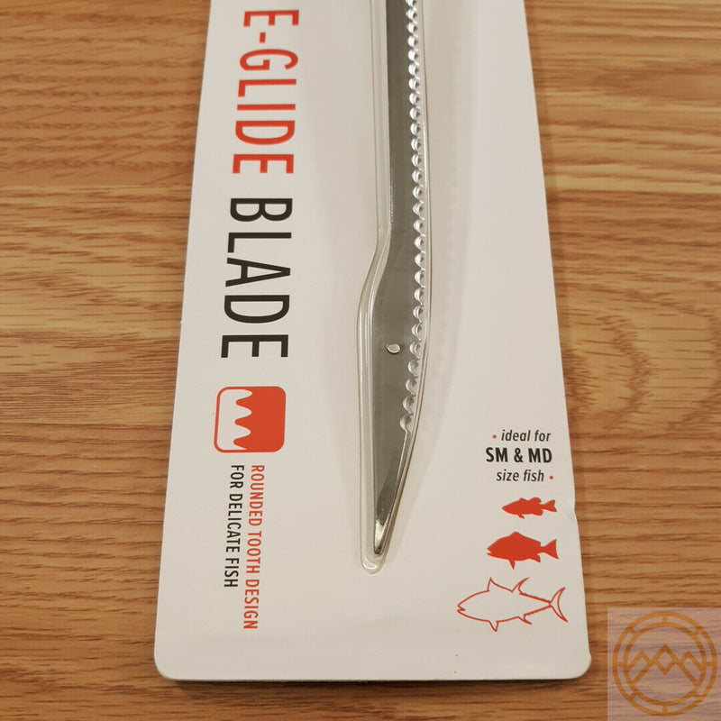 Bubba Blade E-Glide Fillet Replacement Blade Flex Scale TiNi Coated And Serrated Double Edge B1137448 -Bubba Blade - Survivor Hand Precision Knives & Outdoor Gear Store