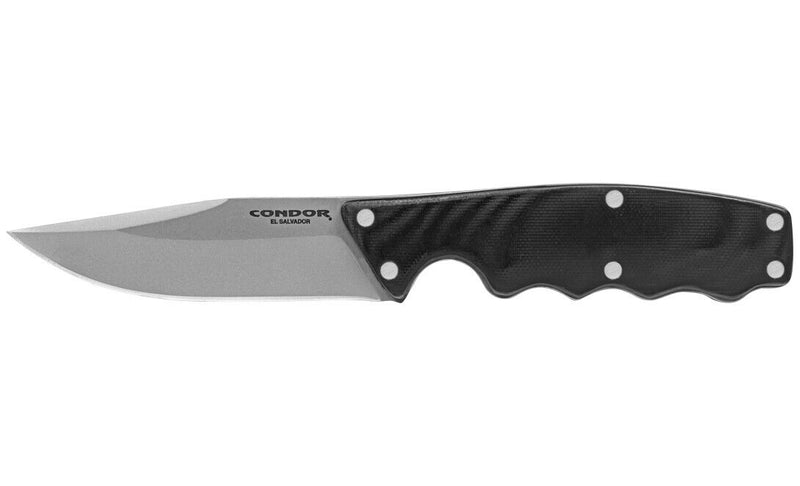 Condor Credo Fixed Knife 3.5" 420HC Steel Full Tang Blade Black G10 Handle TK11935SS -Condor - Survivor Hand Precision Knives & Outdoor Gear Store