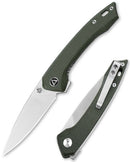 QSP Knife Leopard Folding Knife 3" 14C28N Sandvick Steel Blade Micarta Handle 135C -QSP Knife - Survivor Hand Precision Knives & Outdoor Gear Store