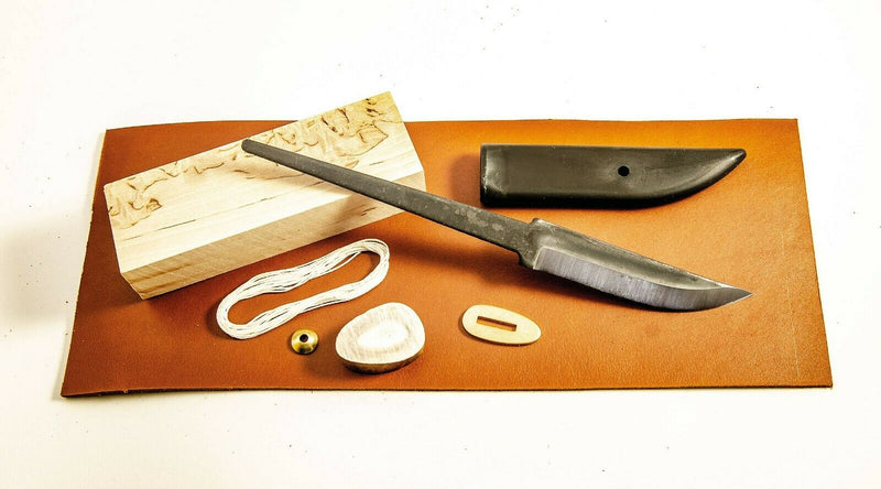 Puukko Knife Making Kit - Puukko Knife - Knife Blade, Handle & Bolster -  The Spoon Crank