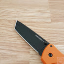 Cold Steel Recon 1 Lock Folding Knife 4" Black DLC Coated S35VN Steel Tanto Blade Orange G10 Handle 27BTORBK -Cold Steel - Survivor Hand Precision Knives & Outdoor Gear Store
