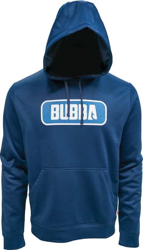 Bubba Blade Hoody Navy Large UPF+ Solar Shade Relaxed Fit Moisture Wicking Fabric B1143217 -Bubba Blade - Survivor Hand Precision Knives & Outdoor Gear Store