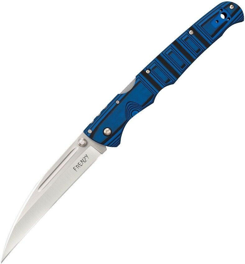 Cold Steel Frenzy Folding Knife 5.5" Satin Finish S35VN Steel Blade G10 Handle 62P2A -Cold Steel - Survivor Hand Precision Knives & Outdoor Gear Store