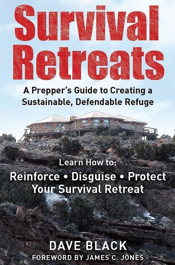 Survival Retreats Book Strategy Harvesting Reinforce Disguise Protect A Retreat 461 -Books - Survivor Hand Precision Knives & Outdoor Gear Store