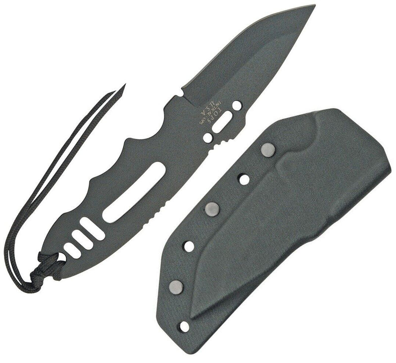 TOPS Covert Anti-Terrorism Fixed Knife 3" 1095 Steel One Piece Construction Blade 201 -TOPS - Survivor Hand Precision Knives & Outdoor Gear Store