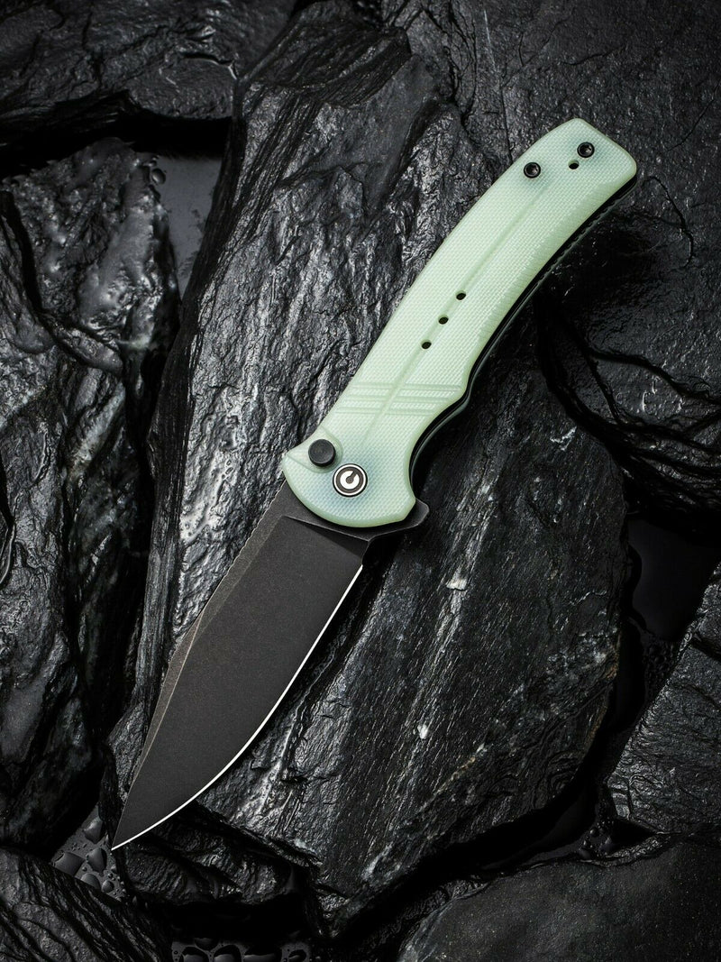 Civivi Cogent Folding Knife 3.5" 14C28N Sandvik Steel Blade Jade G10 Handle C20038D3 -Civivi - Survivor Hand Precision Knives & Outdoor Gear Store