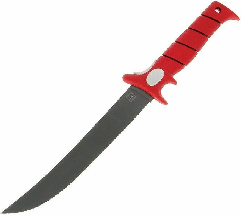 Bubba Blade Fillet Kichet Knife 9" Carbon Steel Blade Red Polymer Handle 1112553 -Bubba Blade - Survivor Hand Precision Knives & Outdoor Gear Store