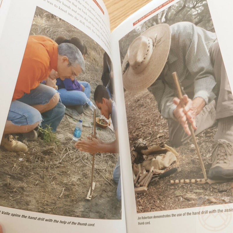 Guide To Making Fire Without Matches Book Locations Safety Rain Tending Cooking 416 -Books - Survivor Hand Precision Knives & Outdoor Gear Store