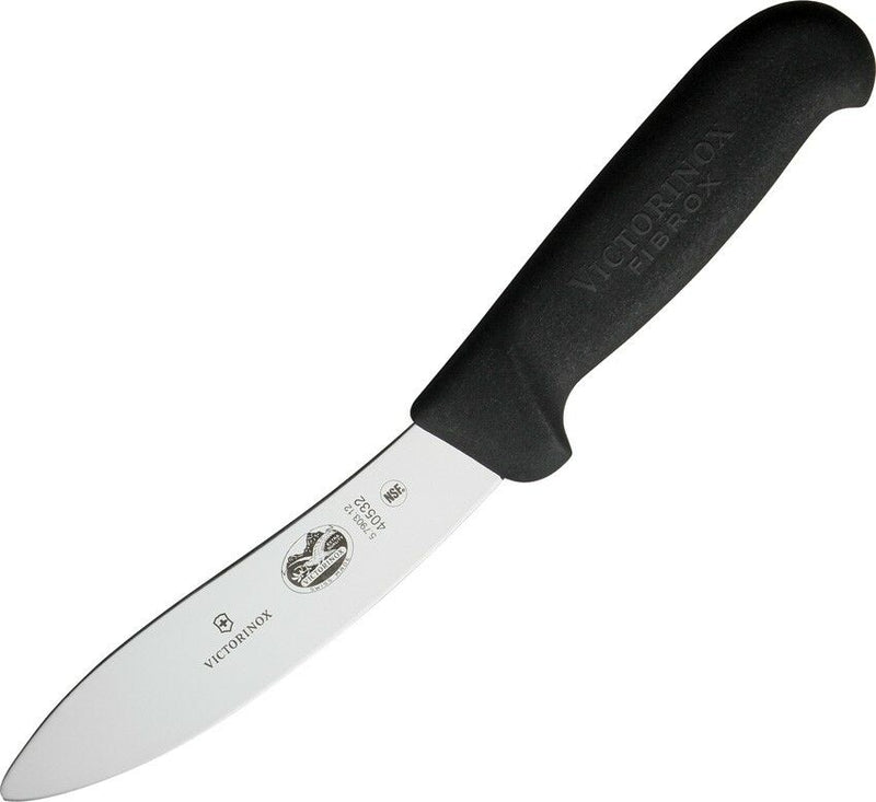 Victorinox Upswept Fixed Knife 5" Stainless Steel Blade Black Fibrox Handle 5790312 -Victorinox - Survivor Hand Precision Knives & Outdoor Gear Store