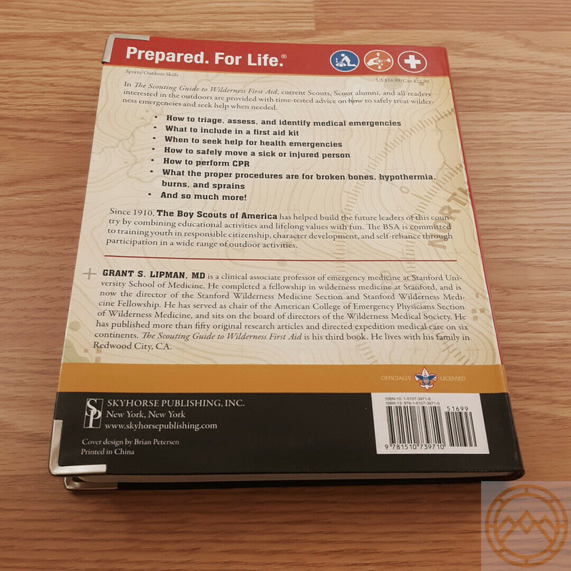 Scouting Guide to Wilderness First Aid Book Essential Skills Remote Environments 406 -Books - Survivor Hand Precision Knives & Outdoor Gear Store