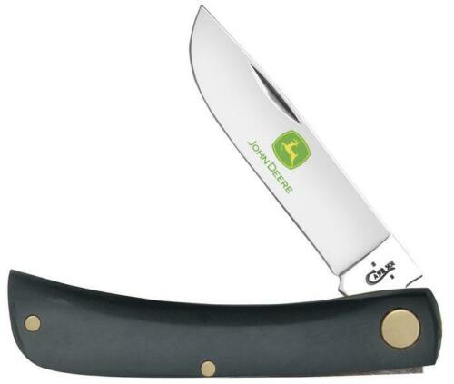 Case XX John Deere Sod Buster Jr Folding Knife Stainless Steel Blade Synthetic Handle 1826 -Case Cutlery - Survivor Hand Precision Knives & Outdoor Gear Store