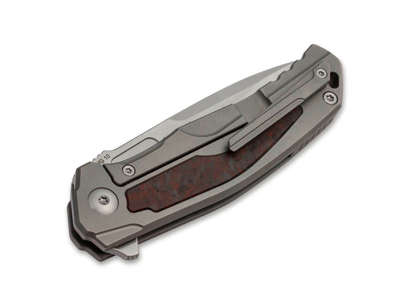 Boker Plus Aphex Mini Folding Knife 2.99" VG-10 Steel Blade CF/Titanium Handle P01BO197 -Boker Plus - Survivor Hand Precision Knives & Outdoor Gear Store