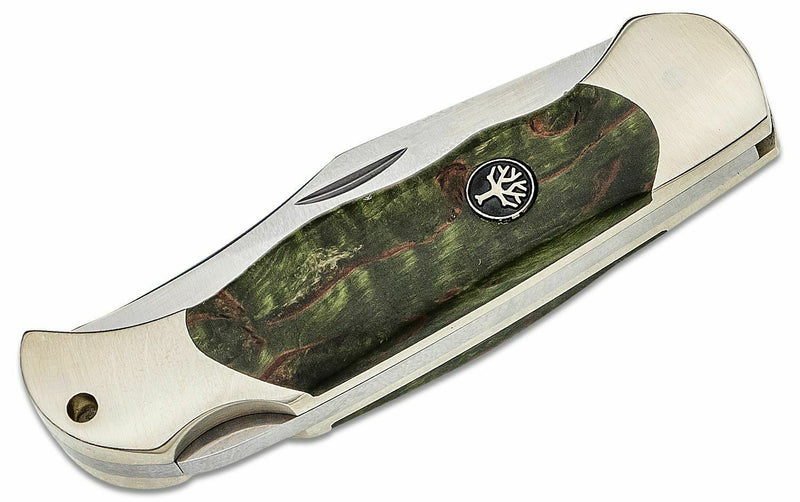 Boker Boy Scout Lockback Folding Knife 2.25" N690 Steel Blade Curly Birch Wood Handle 118118 -Boker - Survivor Hand Precision Knives & Outdoor Gear Store