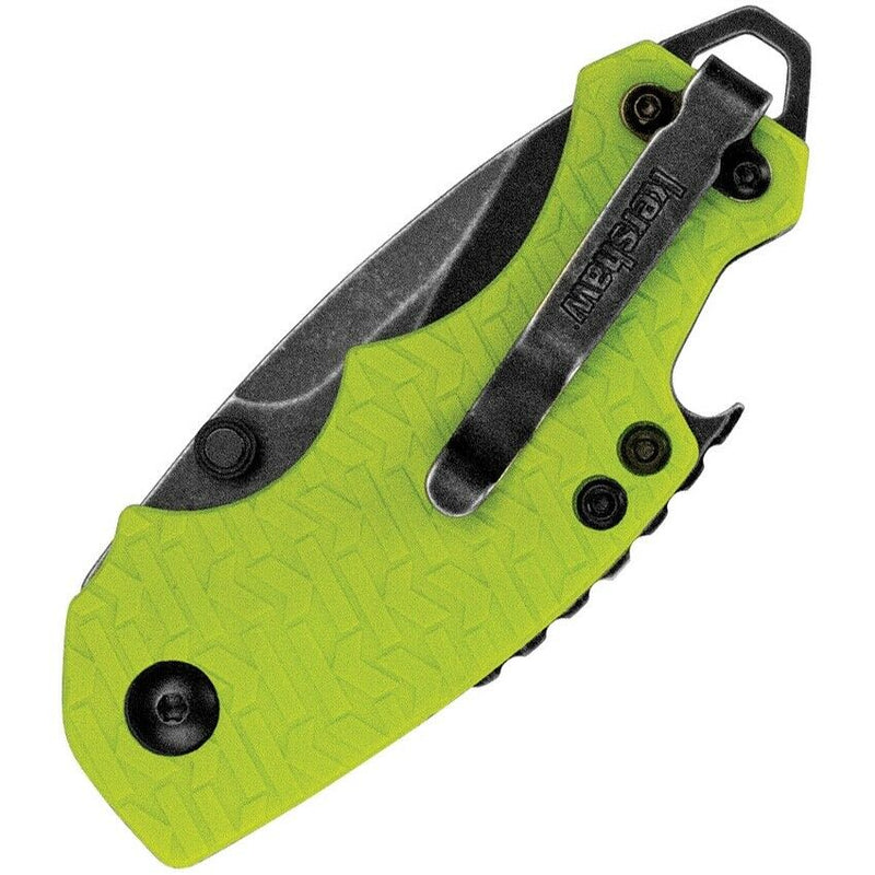 Kershaw Shuffle Lime Folding Knife 2.38" 8Cr13MoV Steel Blade Green GRN Handle 8700LIMEBW -Kershaw - Survivor Hand Precision Knives & Outdoor Gear Store