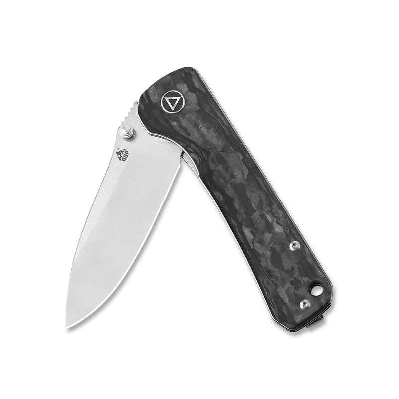 QSP Knife Hawk Folding Knife 3.25" CPM S35VN Steel Blade Carbon Fiber Handle 131F -QSP Knife - Survivor Hand Precision Knives & Outdoor Gear Store