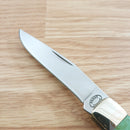 Frost Cutlery Trapper Pocket Knife Stainless Steel Blades Smooth Bone Handle 18812GSB -Frost Cutlery - Survivor Hand Precision Knives & Outdoor Gear Store