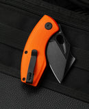 Bestech Knives Lizard Liner Folding Knife 2.5" D2 Tool Steel Blade Orange G-10 Handle KG39D -Bestech Knives - Survivor Hand Precision Knives & Outdoor Gear Store