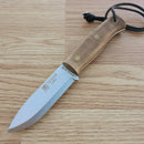 Joker Ember Bushcraft Fixed Knife 4" 14C28N Sandvik Steel Full Tang Blade Walnut Handle CN122 -Joker - Survivor Hand Precision Knives & Outdoor Gear Store