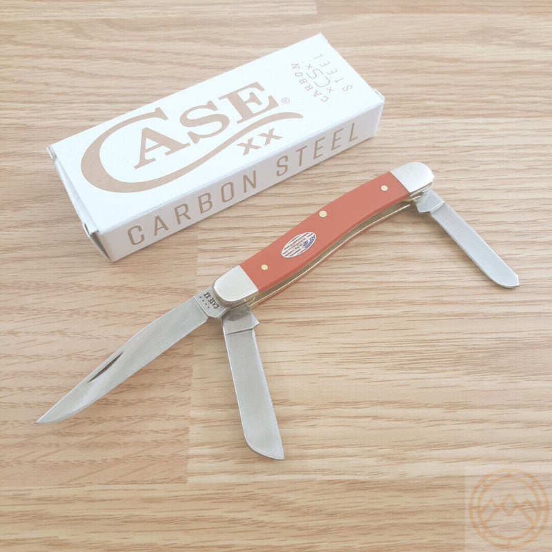 Case XX Med Stockman Am Workman Pocket Knife Carbon Steel Blade Red Synthetic Handle 73931 -Case Cutlery - Survivor Hand Precision Knives & Outdoor Gear Store