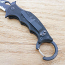 Fox Rescue Karambit Linerlock Folding Knife 2.63" N690 Steel Blade G10 Handle 599RS -Fox - Survivor Hand Precision Knives & Outdoor Gear Store