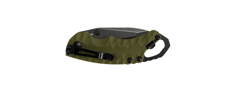 Kershaw Shuffle II Folding Knife 2.5" 8Cr13MoV Steel Blade Green Nylon Handle 8750TOLBW -Kershaw - Survivor Hand Precision Knives & Outdoor Gear Store