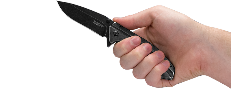 Kershaw Filter Framelock Folding Knife 3.25" 3Cr13 Steel Drop Blade Stainless Handle KS1306BW -Kershaw - Survivor Hand Precision Knives & Outdoor Gear Store