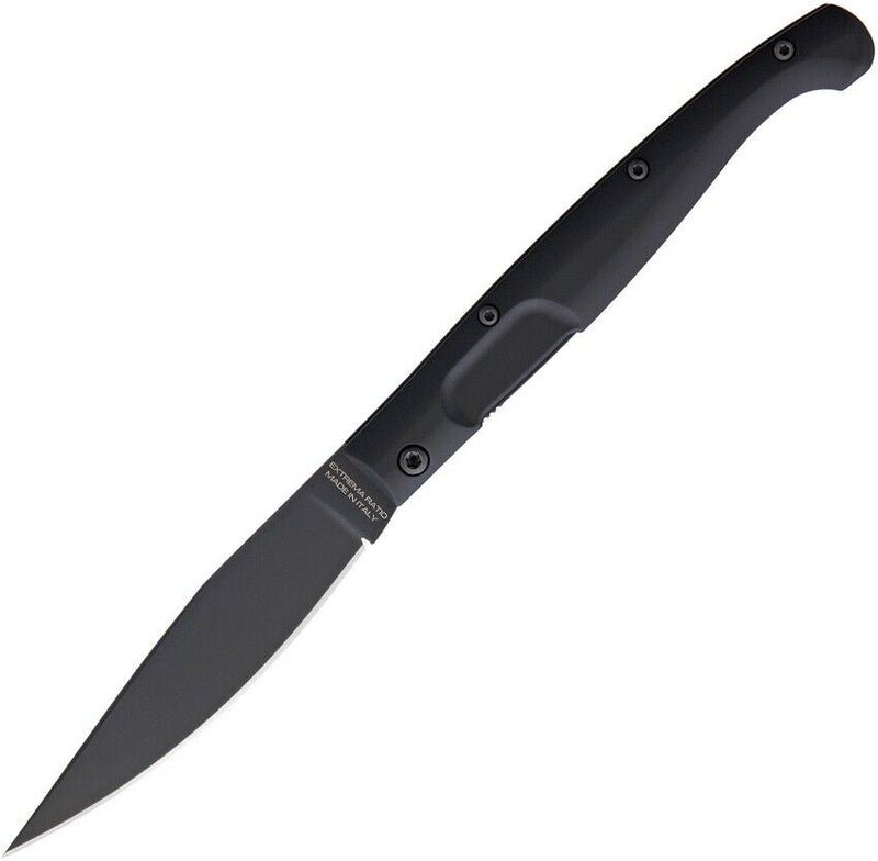 Extrema Ratio Resolza 10 Folding Knife 4" N690 Steel Blade Black Aluminum Handle 0168BLK -Extrema Ratio - Survivor Hand Precision Knives & Outdoor Gear Store