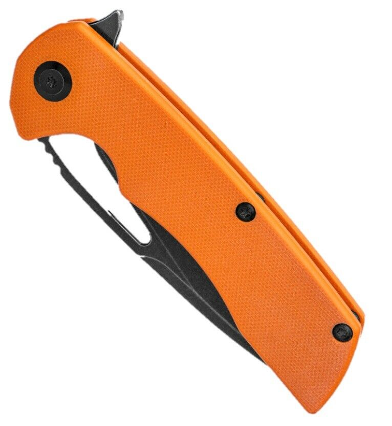 Kansept Knives Kryo Folding Knife 3.58" D2 Tool Steel Blade Orange G10 Handle 1001B4 -Kansept Knives - Survivor Hand Precision Knives & Outdoor Gear Store