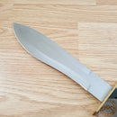 Frost Cutlery Quicksilver Bowie Fixed Knife 9.75" Stainless Steel/Drop Point Blade Black Rubber Handle S577 -Frost Cutlery - Survivor Hand Precision Knives & Outdoor Gear Store