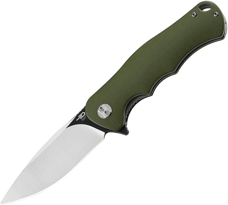 Bestech Knives Bobcat Folding Knife 3.25" D2 Tool Steel Blade Green G10 Handle G22B2 -Bestech Knives - Survivor Hand Precision Knives & Outdoor Gear Store