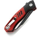 Bestech Knives Rockface Folding Knife 3.75" D2 Tool Steel Blade Black And Red G10 Handle KG46C -Bestech Knives - Survivor Hand Precision Knives & Outdoor Gear Store